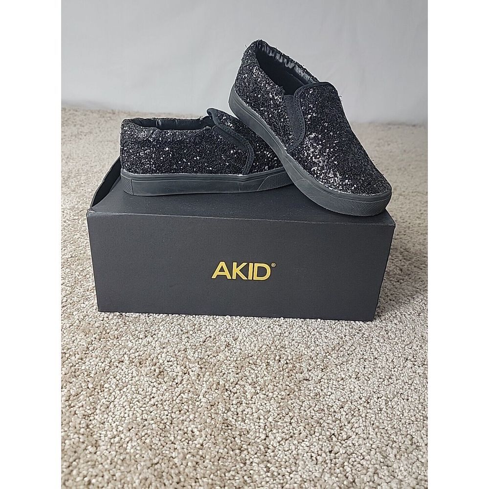 Akid Silver‎ Dazzle Moccassin Shoes 3y  Brown